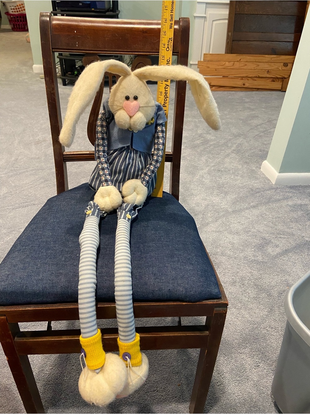Decorative holiday bunny